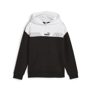 Młodzieżowa bluza z kapturem PUMA POWER PUMA Black. Czarna bluzy Puma, l, bez wzorów, z kapturem. Za 202,60 zł.
