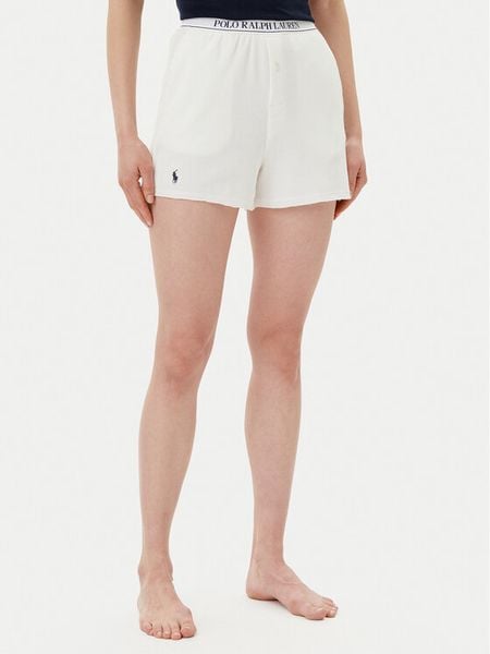 Polo Ralph Lauren Szorty piżamowe 298956519001 Écru Regular Fit. Piżamy Polo Ralph Lauren, bez wzorów, z bawełny. Za 199,99 zł.