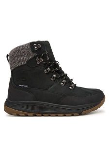 CMP Śniegowce Nyf 3Q74566 Czarny. Czarne buty zimowe CMP, z nubiku, bez obcasa, bez zapięcia. Za 629,99 zł.