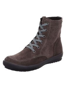 Legero Skórzane sneakersy w kolorze brązowym rozmiar: 42,5. Brązowe trampki Legero, bez wzorów, za kostkę, bez zapięcia. Za 253,50 zł.