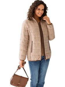 WITT WEIDEN Kurtka pikowana w kolorze beżowym rozmiar: 52. Brązowe kurtki WITT WEIDEN, bez wzorów, bez kaptura. Za 86,99 zł.