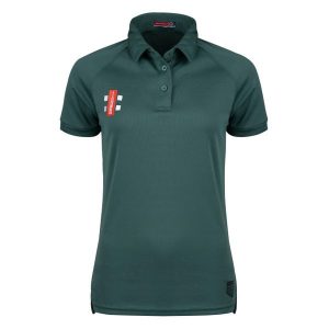 Damska koszulka polo Gray-Nicolls Matrix V2. Zielone bluzki GRAY-NICOLLS, bez wzorów, bez kołnierzyka, bez ramiączek. Za 205,00 zł.