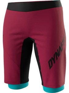 DYNAFIT Szorty funkcyjne "RIDE LIGHT" w kolorze fioletowo-turkusowym rozmiar: XS. Różowe spodenki sportowe Dynafit, xs, bez wzorów, outdoorowe. Za 223,99 zł.