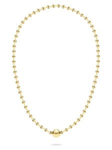 Liebeskind Pozłacany naszyjnik - dł. 42 cm rozmiar: onesize. Żółte naszyjniki Liebeskind, pozłacane. Za 173,99 zł.