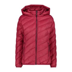 Kurtka puchowa z kapturem 3M™ Thinsulate™ damska CMP. Czerwone kurtki CMP, m, bez wzorów, z puchu, z kapturem. Za 518,45 zł.