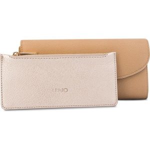 Duży Portfel Damski LIU JO - Xl Bifold Duomo Fur N68024 E0062 Carmmel 51314. Portfele marki Liu Jo. W wyprzedaży za 249,00 zł.