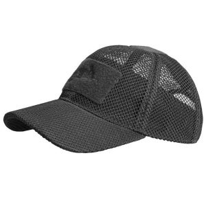 Czapka z daszkiem baseballowa Mesh. Brązowe czapki HELIKON-TEX, bez wzorów, z meshu, sportowe. Za 80,99 zł.