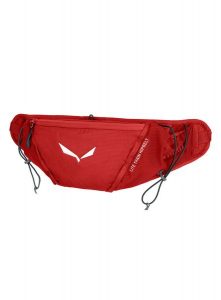 Saszetka Salewa Lite Train Hipbelt - flame. Czerwone nerki i saszetki Salewa, bez wzorów, z nylonu. Za 306,45 zł.