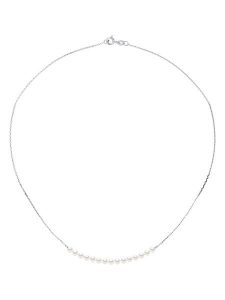 ATELIERS SAINT GERMAIN Złoty naszyjnik z perłami - dł. 42 cm rozmiar: onesize. Szare naszyjniki ATELIERS SAINT GERMAIN, z perłą, złote. Za 576,95 zł.