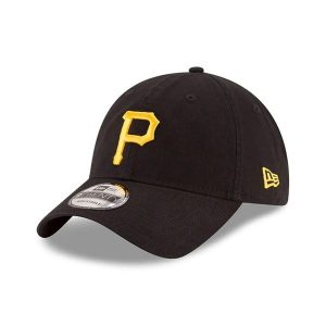 Czapka z daszkiem New Era MLB Pittsburgh Pirates. Czarne czapki New Era, bez wzorów, casualowe. Za 122,35 zł.