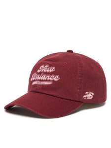 New Balance Czapka z daszkiem 6 Panel Athletics Legacy Hat LAH53000MHB Czerwony. Czerwone czapki New Balance, bez wzorów, z bawełny. Za 109,99 zł.