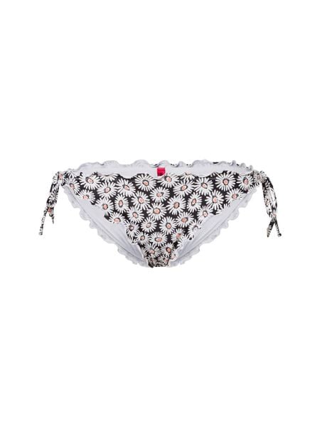HUGO Figi bikini Kobiety czarny|biały, S. Białe figi Hugo, z aplikacjami. Za 139,95 zł.