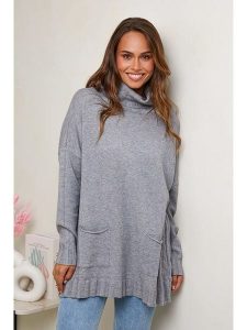 Soft Cashmere Golf w kolorze szarym rozmiar: 34/36. Szare golfy Soft Cashmere, bez wzorów. Za 152,99 zł.