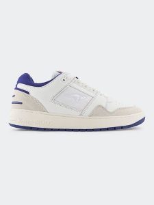 Kangaroos Skórzane sneakersy "Hot Shot" w kolorze kremowym rozmiar: 47. Brązowe trampki KangaROOS, bez wzorów, z materiału, bez zapięcia. Za 217,99 zł.