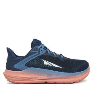 Buty do biegania Altra. Niebieskie buty sportowe Altra, bez wzorów, bez zapięcia, do biegania. Za 459,99 zł.
