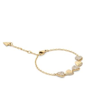 Bransoletka Guess. Żółte bransoletki Guess, złote. Za 294,99 zł.