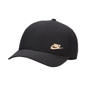 Czapka z daszkiem Nike Dri-FIT Club. Czarne czapki Nike, bez wzorów, sportowe. Za 100,99 zł.