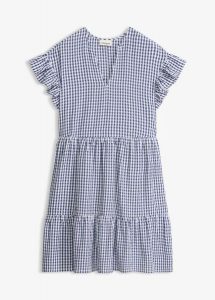 Sukienka mini z kory. Białe sukienki bonprix, bez wzorów, bez kołnierzyka, bez ramiączek, mini. Za 79,99 zł.