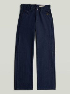 G-Star Dżinsy - Boyfriend fit - w kolorze granatowym rozmiar: W29/L32. Niebieskie jeansy G-Star, z aplikacjami, z podwyższonym stanem. Za 279,95 zł.