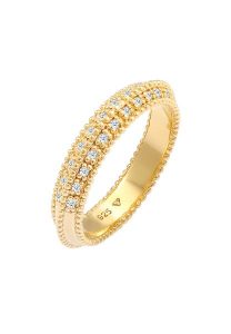 Elli DIAMONDS Pierścionek zaręczynowy damski diament (0,12 ct.) w 925 Sterling Silver Pierścionki 1 ct Damski. Szare pierścionki Elli DIAMONDS, z diamentem, srebrne. Za 593,99 zł.