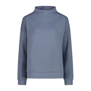 Damski dres z dzianiny CMP. Niebieskie swetry klasyczne CMP, z dresówki, bez kołnierzyka. Za 348,00 zł.