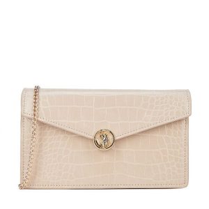 Torebka U.S. Polo Assn. Brązowe torebki klasyczne U.S. Polo Assn., bez wzorów, bez dodatków. Za 219,99 zł.