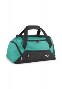 Torba sportowa unisex Puma Teamgoal. Niebieskie torby podróżne i sportowe Puma, bez wzorów, z materiału, na ramię, małe. Za 205,60 zł.