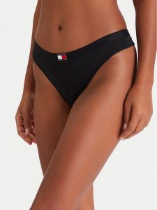 Tommy Hilfiger Komplet stringów UW0UW05642 Czarny. Czarne komplety bielizny TOMMY HILFIGER, bez wzorów, z bawełny. Za 219,99 zł.