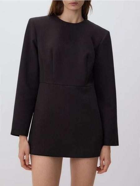 Kombinezon z wiązaniem - brązowy. Brązowe kombinezony Reserved, l, bez wzorów, z tkaniny, bez kołnierzyka, bez ramiączek. W wyprzedaży za 109,99 zł.