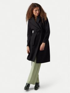 Vero Moda Płaszcz przejściowy Fortuneaya 10278330 Czarny Regular Fit. Czarne płaszcze Vero Moda, l, bez wzorów, z syntetyku, bez kaptura. Za 219,99 zł.