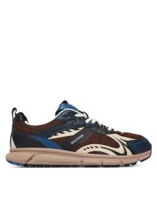 Tommy Hilfiger Sneakersy Outdoor Sneaker Tech Mix FM0FM05843 Brązowy. Brązowe t-shirty TOMMY HILFIGER, m, bez wzorów, ze skóry, bez kołnierzyka, bez ramiączek. Za 278,99 zł.