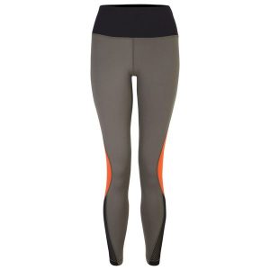 Damskie Legginsy Move Fitness. Brązowe legginsy Dare 2b, bez wzorów. Za 83,99 zł.