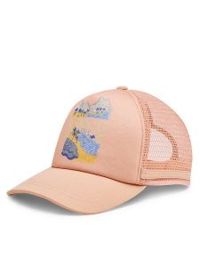 Roxy Czapka z daszkiem ERJHA04267 Brązowy. Brązowe czapki Roxy, bez wzorów, z materiału. Za 69,99 zł.