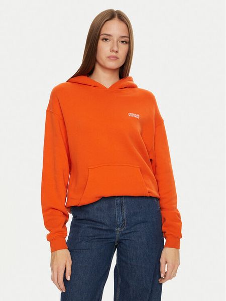 American Vintage Bluza Izubird IZU03DH24 Pomarańczowy Regular Fit. Brązowe bluzy American Vintage, l, bez wzorów, z bawełny, bez kaptura. Za 319,99 zł.