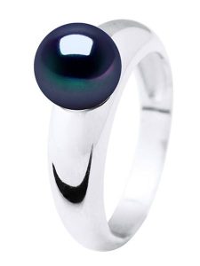 Pearl Addict Srebrny pierścionek z perłą rozmiar: 56. Niebieskie pierścionki Pearl Addict, z perłą, srebrne. Za 304,99 zł.