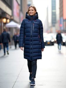 Alpine Pro Kurtka narciarska "Puera" w kolorze granatowym rozmiar: S. Niebieskie kurtki sportowe Alpine Pro, m, bez wzorów, bez kaptura, narciarskie. Za 567,00 zł.