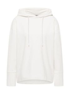 ELBSAND Bluza "Danea" w kolorze białym rozmiar: XL. Białe bluzy ELBSAND, xl, bez wzorów, z kapturem. Za 147,99 zł.