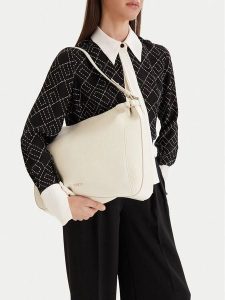 MEXX Torebka CEO-MEXX-B-007-09 Beżowy. Brązowe torebki klasyczne Mexx, bez wzorów, z materiału, bez dodatków. Za 199,99 zł.