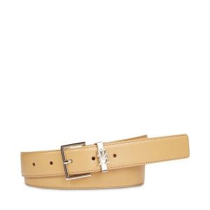 Pasek Damski Tommy Hilfiger. Brązowe paski TOMMY HILFIGER, bez wzorów. Za 299,99 zł.