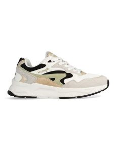 Wrangler Sneakersy w kolorze biało-czarnym rozmiar: 38. Białe trampki Wrangler, bez wzorów, bez zapięcia. Za 194,15 zł.