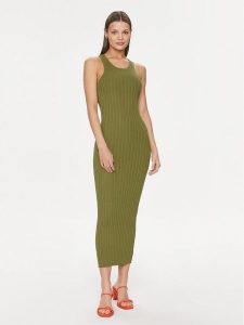 Silvian Heach Sukienka codzienna GPP24020VE Zielony Bodycon Fit. Zielone kombinezony Silvian Heach, xl, bez wzorów, z syntetyku, bez kołnierzyka, bez ramiączek. Za 189,99 zł.