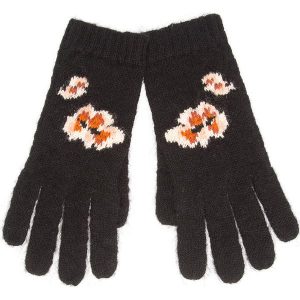 Rękawiczki Damskie TWINSET - Guanti OA8T8G Jacq. Fiori Nero 03146. Rękawiczki marki Twinset. W wyprzedaży za 229,00 zł.