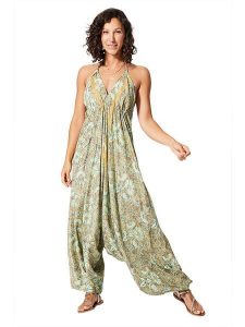 Ipanima Kombinezon w kolorze beżowo-turkusowym rozmiar: 34-40. Brązowe kombinezony Ipanima, bez wzorów, klasyczne, bez kołnierzyka, bez ramiączek. Za 78,99 zł.