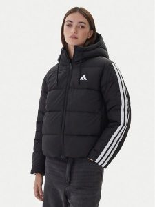 Adidas Kurtka puchowa Essentials Climawarm 3-Stripes JW3429 Czarny Loose Fit. Czarne kurtki ADIDAS, l, bez wzorów, z puchu, bez kaptura. Za 549,99 zł.