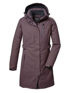 Killtec Parka funkcyjna "KOW 303" w kolorze fioletowym rozmiar: 44. Różowe płaszcze KILLTEC, m, bez wzorów, z polaru, bez kaptura. Za 323,50 zł.
