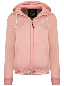 Maison Montaigne Bluza "Gertrumai" w kolorze szaroróżowym rozmiar: XL. Różowe bluzy Maison Montaigne, xl, bez wzorów, bez kaptura. Za 118,56 zł.