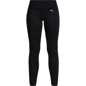 Puma SPEED Legginsy black. Czarne legginsy marki Puma, z elastanu. W wyprzedaży za 160,30 zł.