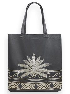 Scotch & Soda Shopper bag w kolorze antracytowym rozmiar: onesize. Czarne shopper bag Scotch & Soda, bez wzorów, z materiału, bez dodatków. Za 144,92 zł.