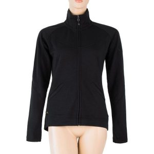 Sensor Merino Upper Bluza Damska Celozip Black S. Bluzy marki Sensor. W wyprzedaży za 235,00 zł.