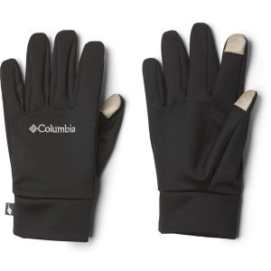Rękawiczki trekkingowe Columbia Omni-Heat Touch II Liner. Czarne rękawiczki Columbia, bez wzorów, z poliesteru. Za 109,99 zł.